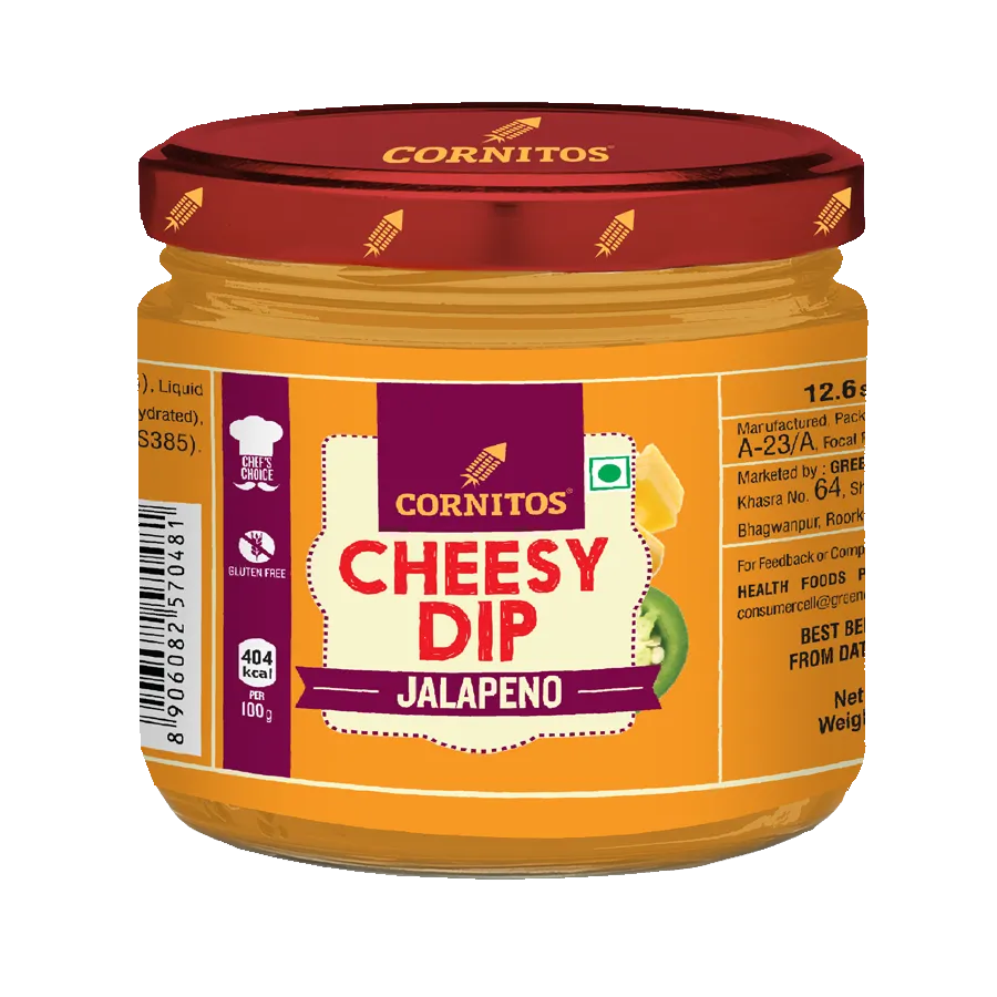 CORNITOS CHEESY DIP JALAPENO 330GM